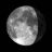 Moon age: 22 days, 13 hours, 40 minutes,50%